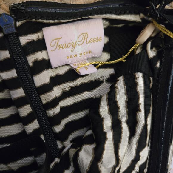 NWT $348 ANTHROPOLOGIE Lattice Ring Dress BY TRACY REESE Size Small Petite - Picture 7 of 12